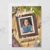 冒険者卒業お知らせをカスタマイズする 招待状 (正面)