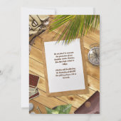 冒険者卒業お知らせをカスタマイズする 招待状 (裏面)