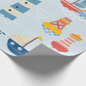 冒険航海の ラッピングペーパー (角)