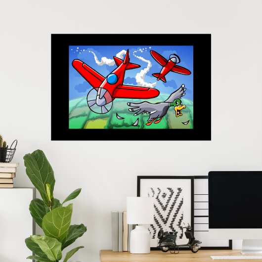 冒険飛んでいる。 ポスター (ホームオフィス)