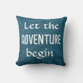 冒険（スリープ）を開始する – 両面 クッション (正面)