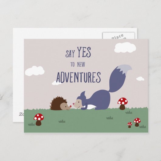 冒険 ポストカード (正面/裏面)