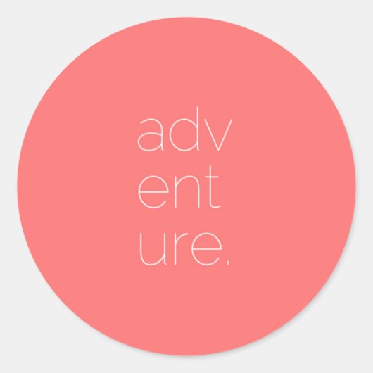 冒険 ラウンドシール (正面)