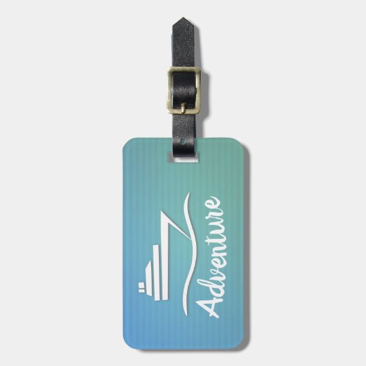 冒険 ラゲッジタグ (正面縦)