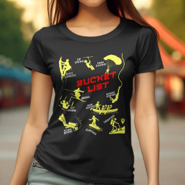 冒険"BUCKET LIST TO Do" Tシャツ