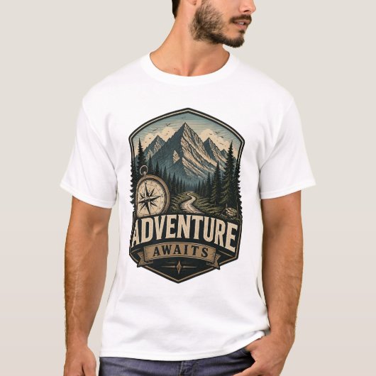 冒険 Tシャツ (正面)