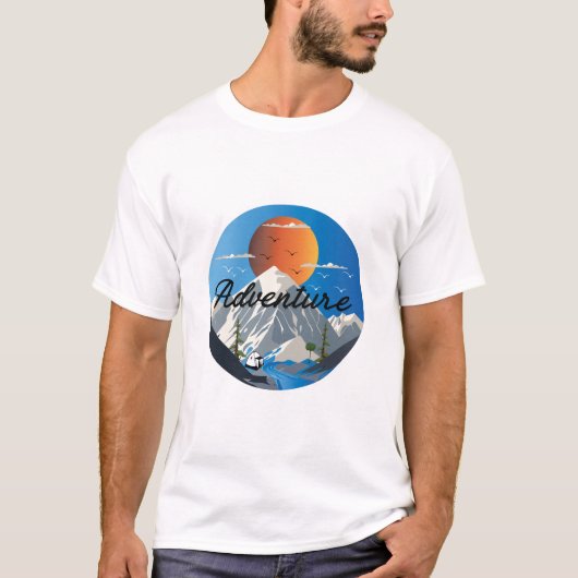 冒険 Tシャツ (正面)