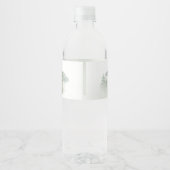 冒険Begin Woodland Animals Baby Shower ペットボトルラベル (裏面)