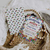 冒険Begin Woodland Animals Baby Shower 招待状