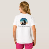 冒険Tシャツ「探検 夢 発見」 Tシャツ (裏面フル)
