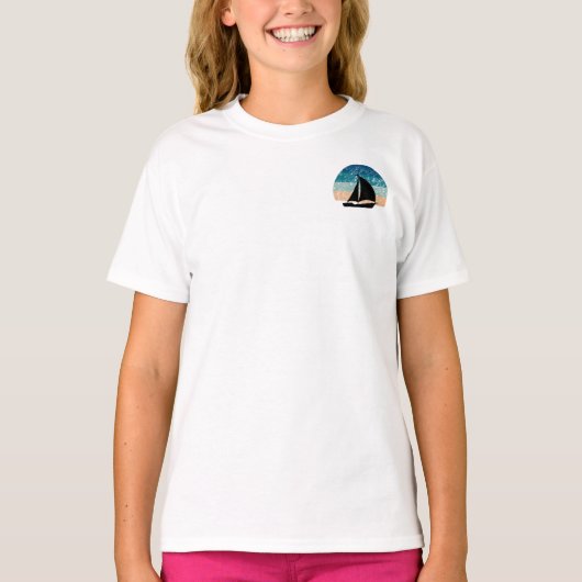 冒険Tシャツ「探検 夢 発見」 Tシャツ (正面)