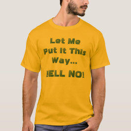 冗談じゃないよ Tシャツ