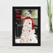 冗談じゃなのまわりにい、U rは今までクリ最高のスマスを望んだ シーズンカード (正面)