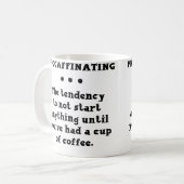 冗談だって? コーヒーマグカップ コーヒーマグカップ (正面左)