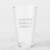 冗談だって、ビールは飲んでナンボ! タンブラーグラス (裏面)