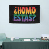 冗談だよね面白いスペイン語メキシコゲイ・アライ LGBTQ 横断幕 (トレードショー)