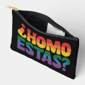 冗談だよね面白いスペイン語メキシコゲイ・アライLGBTQ アクセサリーポーチ (見開き)