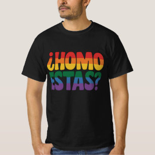 冗談だよね面白いスペイン語メキシコゲイ・アライLGBTQ Tシャツ