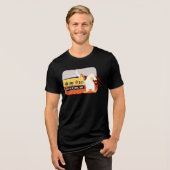 冗談だよ、息子よ トライブレンドTシャツ (正面全面)