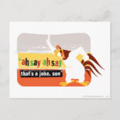 冗談だよ、息子よ ポストカード (正面)