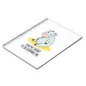 冗談でしょ！面白いヤギのダジャレ ノートブック (左側)