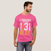 冗談でしょ 31マイル ハーフマラソン Tシャツ (正面フル)