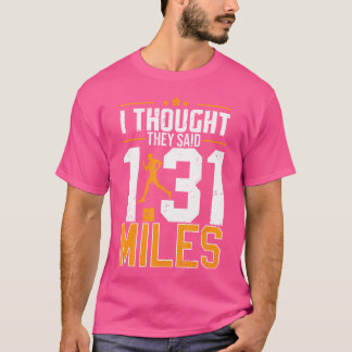 冗談でしょ 31マイル ハーフマラソン Tシャツ