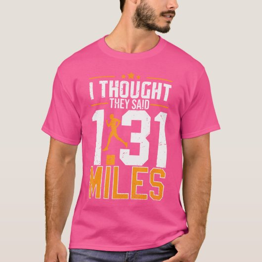 冗談でしょ 31マイル ハーフマラソン Tシャツ (正面)