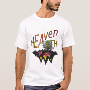 冗談で地球に天国 Tシャツ