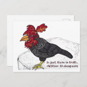 冗談には真理がある ポストカード (正面/裏面)