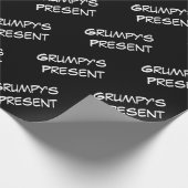 冗談のクリスマス ラッピングペーパー (角)