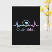 冗談はやめて 心房細動 ナース 面白い 医療関係者 カード (黄色い花)