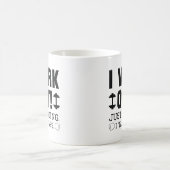冗談も言わずに昼寝 コーヒーマグカップ (中央)