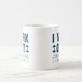 冗談も言わずに昼寝 コーヒーマグカップ (中央)