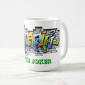 冗談を言う コーヒーマグカップ (正面右)