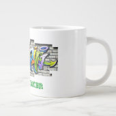 冗談を言う ジャンボコーヒーマグカップ (右)