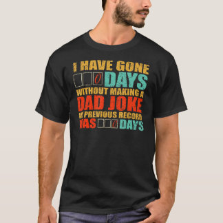 冗談を言わずに日を無くしてパパした Tシャツ