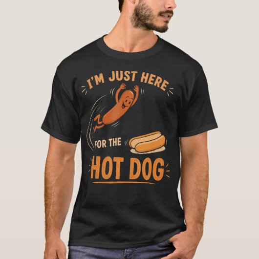 冗談ハンバーガー大好き 4th tシャツ (正面)