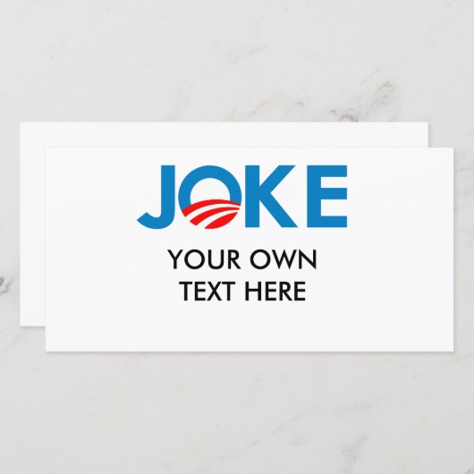 冗談 (正面/裏面)