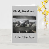 「冗談」に違いない「16」のカードにはなれない カード (黄色い花)