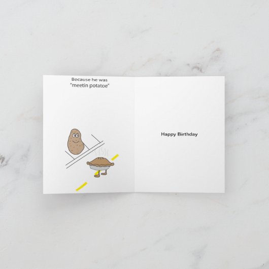 冗談: パイ カード (内部)