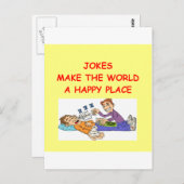 冗談 ポストカード (正面/裏面)
