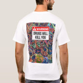 冗談 Tシャツ (裏面)