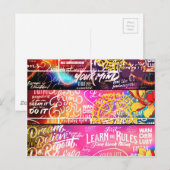 冗長な言葉の数々 ポストカード (正面/裏面)