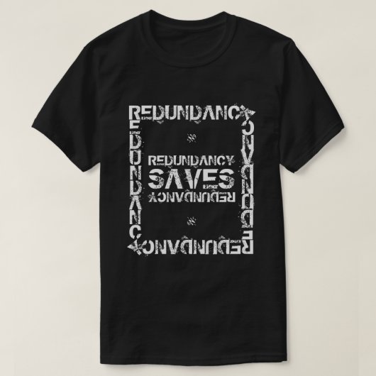 冗長ネディなジョークv2 tシャツ (デザイン正面)