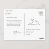 写おもしろい真 | Merry Christmas Grandpaおばあちゃん ポストカード (裏面)