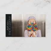 写お洒落真 |写真名刺 名刺 (裏面)