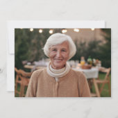 写エレガント真お祝い  招待状 (裏面)