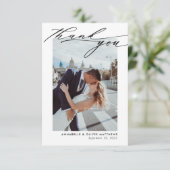 写エレガント真コラ結婚ージュ  サンキューカード (スタンド正面)