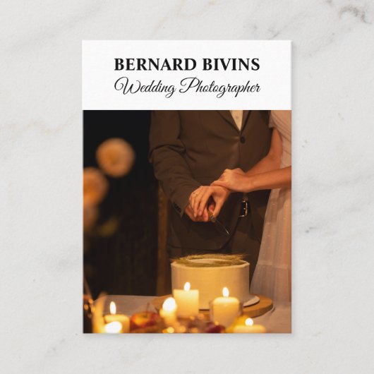 写エレガント真シンプル者ソーシャルメディアQRコード 名刺 (正面)